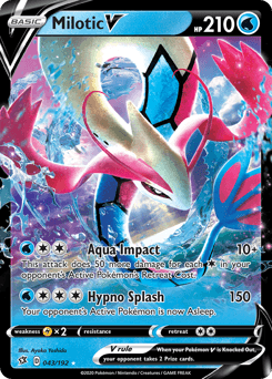 2020 Rebel Clash Milotic V #43