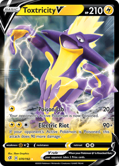 Toxtricity V Rebel Clash card