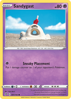 Sandygast Rebel Clash card