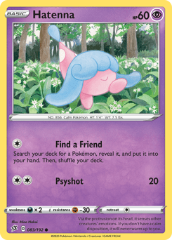 Hatenna Rebel Clash card