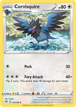 Corvisquire Darkness Ablaze card