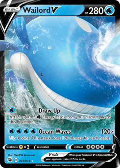 2020 Champion's Path Wailord V #13