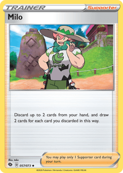 Milo Champion's Path card