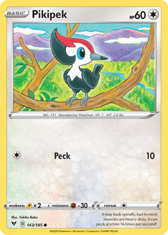 Pikipek Vivid Voltage card