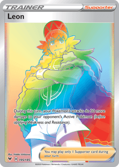 Leon Vivid Voltage card