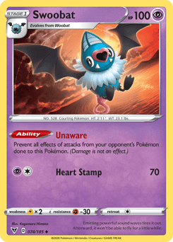 2020 Vivid Voltage Swoobat #74