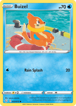 2021 Shining Fates Buizel #22