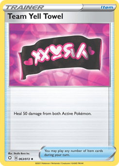 2021 Shining Fates Team Yell Towel #63
