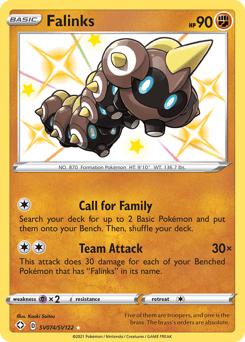 Falinks Shining Fates Shiny Vault card