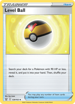 Level Ball Battle Styles card