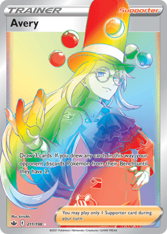 Avery Chilling Reign card