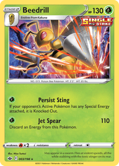 2021 Chilling Reign Beedrill #3