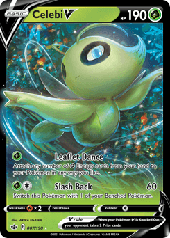 2021 Chilling Reign Celebi V #7