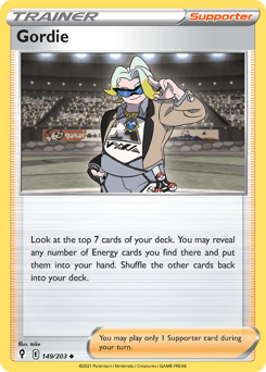 Gordie Evolving Skies card