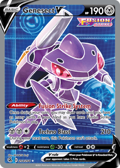 Genesect V Fusion Strike card