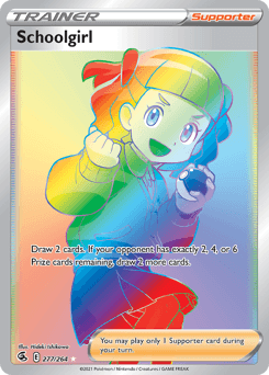 Schoolgirl Fusion Strike card
