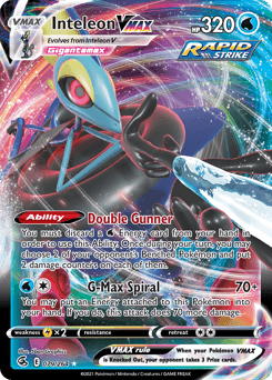 2021 Fusion Strike Inteleon VMAX #79