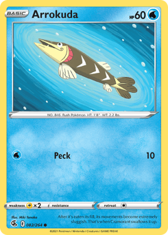 Arrokuda Fusion Strike card