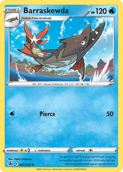 Barraskewda Fusion Strike card