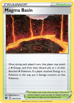 2022 Brilliant Stars Magma Basin #144