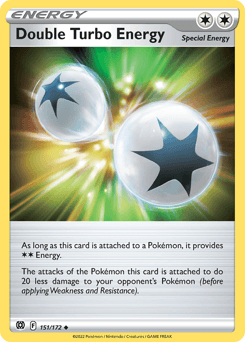Double Turbo Energy Brilliant Stars card