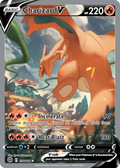 Charizard V Brilliant Stars card