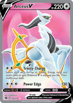 Arceus V Brilliant Stars card