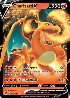 Charizard V Brilliant Stars card