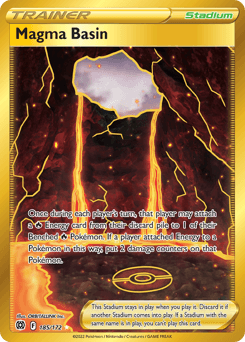 2022 Brilliant Stars Magma Basin #185