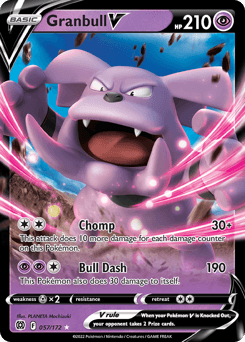 2022 Brilliant Stars Granbull V #57