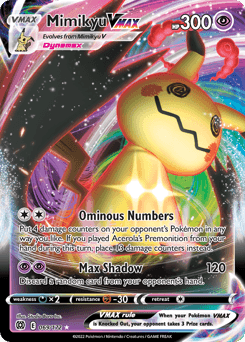 2022 Brilliant Stars Mimikyu VMAX #69