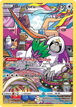 Oranguru Brilliant Stars Trainer Gallery card