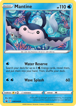 Mantine SWSH Black Star Promos card