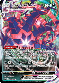 Eternatus VMAX SWSH Black Star Promos card