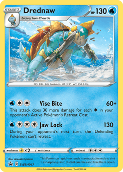 Drednaw SWSH Black Star Promos card