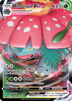 2019 SWSH Black Star Promos Venusaur VMAX #SWSH102