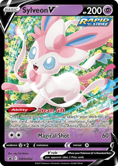 Sylveon V SWSH Black Star Promos card