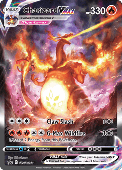 Charizard VMAX SWSH Black Star Promos card