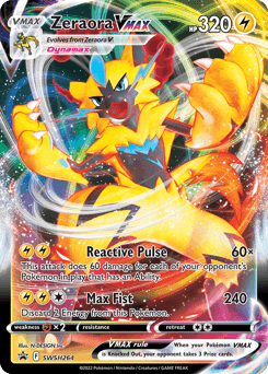 Zeraora VMAX SWSH Black Star Promos card