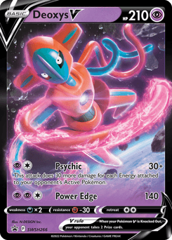 2019 SWSH Black Star Promos Deoxys V #SWSH266