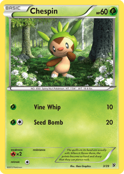 Chespin Kalos Starter Set card