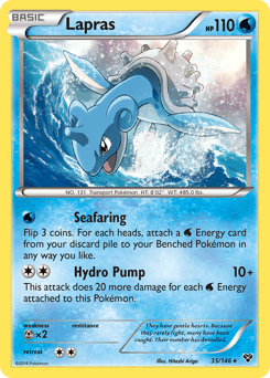 2014 XY Lapras #35