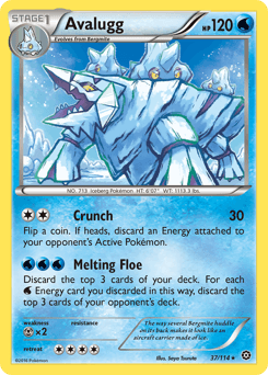 Avalugg Steam Siege card