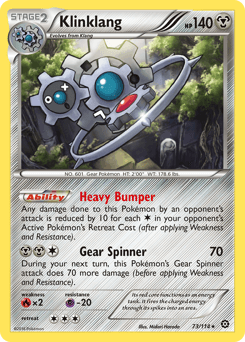 Klinklang Steam Siege card