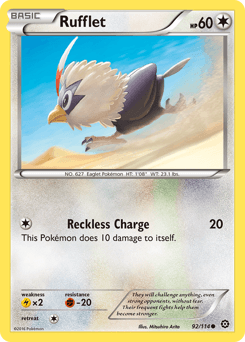 Rufflet Steam Siege card