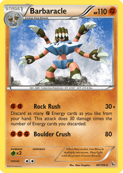 Barbaracle Flashfire card