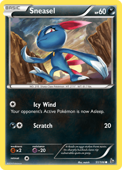 2014 Flashfire Sneasel #51