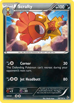 Scrafty Flashfire card