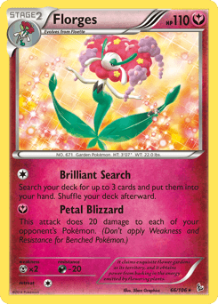 Florges Flashfire card