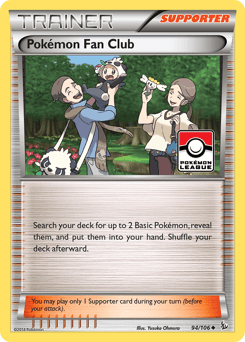 Pokémon Fan Club Flashfire card
